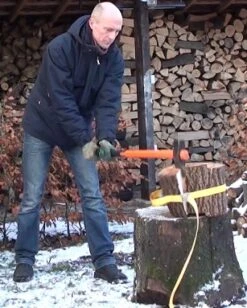 Sangle à Bois - Woodstrapper - Fendre Du Bois Facilement -SILVERLINE Ventes 1 big log B 1384436277