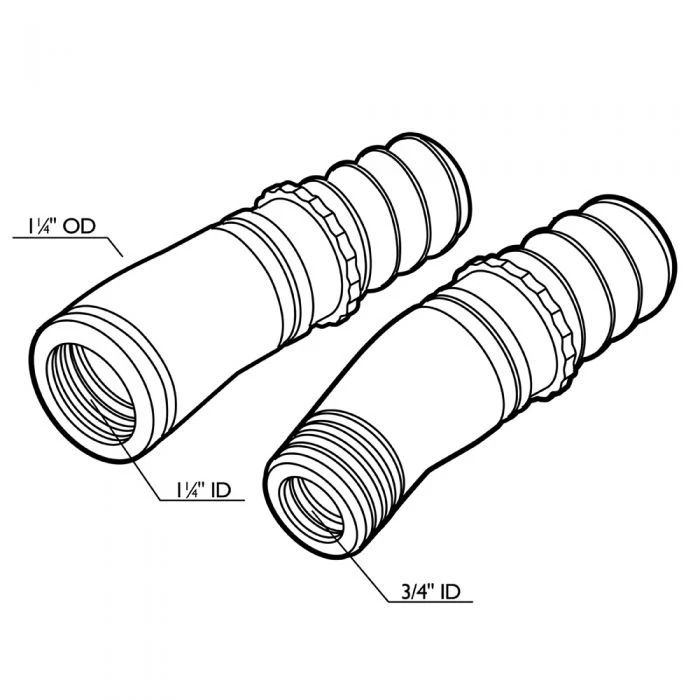 2 Adaptateurs Pour Ports D'extraction De Poussière Rockler 56613 6 2 Adaptateurs Pour Ports D'extraction De Poussière Rockler 56613 – Image 4