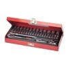 Silverline Coffret De Douilles 1/4" Avec Accessoires : Torx, BTR, Vissage. 38 Pièces -SILVERLINE Ventes 633493 1