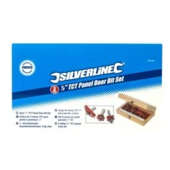Silverline Coffret De 3 Fraises De Défonceuse Pour Portes à Panneaux -SILVERLINE Ventes 793749hx