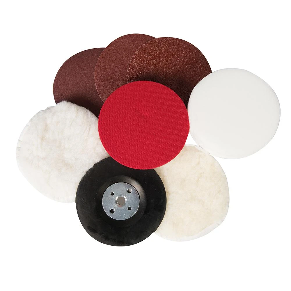 Silverline 8 Accessoires De Ponçage Et De Polissage M14 115 Mm 3 Silverline 8 Accessoires De Ponçage Et De Polissage M14 115 Mm