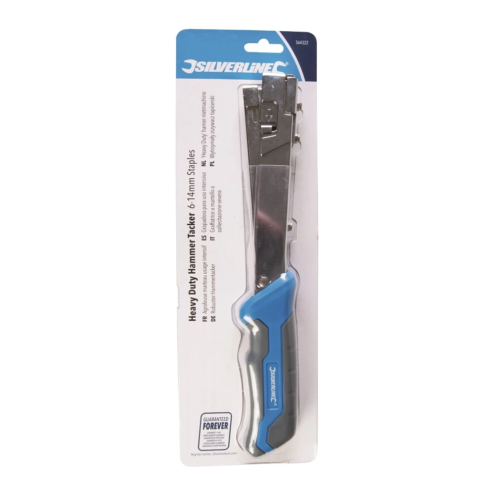 Silverline Agrafeuse Type Marteau Usage Intensif Pour Agrafes 10J 3 Silverline Agrafeuse Type Marteau Usage Intensif Pour Agrafes 10J