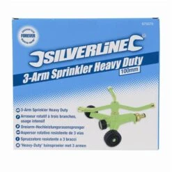 Silverline Arroseur Rotatif Professionnel à Trois Branches 7 Silverline Arroseur Rotatif Professionnel à Trois Branches -SILVERLINE Ventes Arroseur rotatif Silverline 675070