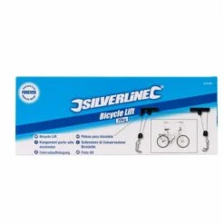 Silverline Rangement Porte-vélo Ascenseur - Porte-vélo Plafond -SILVERLINE Ventes Ascenseur porte velo en hauteur