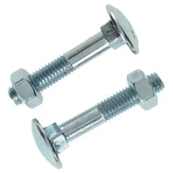 Boulon TRCC Tête Ronde Collet Carré M8 X 45 Mm - 200 Pièces -SILVERLINE Ventes Boulon TRCC tete ronde collet carre M6 x 20 mm 200 piece 4