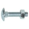 Boulon TRCC Tête Ronde Collet Carré M8 X 35 Mm - 200 Pièces -SILVERLINE Ventes Boulon TRCC tete ronde collet carre M8 x 35 mm