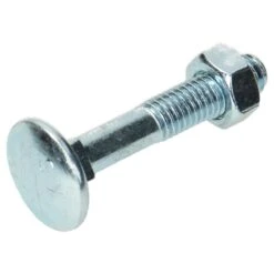 Boulon TRCC Tête Ronde Collet Carré M8 X 40 Mm - 200 Pièces