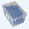 Câles En Plastique épaisseur 4 Mm X 47 Mm (bleu) - Boite De 144 -SILVERLINE Ventes Cales en plastique epaisseur 4 mm x 47 mm bleu boite de