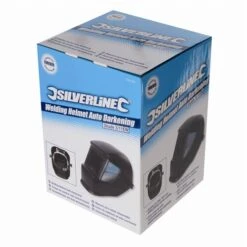 Silverline Masque De Soudeur Auto-obscurcissant Pour MIG, TIG Et à L'arc 8 Silverline Masque De Soudeur Auto-obscurcissant Pour MIG, TIG Et à L'arc -SILVERLINE Ventes Casque de soudeur Alimentation par energie solaire