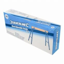 Silverline Chevalet Tréteau De Sciage Ajustable -SILVERLINE Ventes Chevalet Silverline 513446