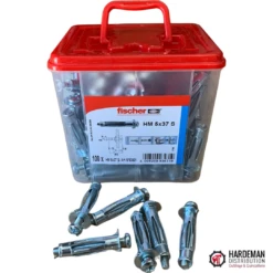 Fischer Chevilles Métalliques Pour Corps Creux M5 X 37 Mm - Boite De 100