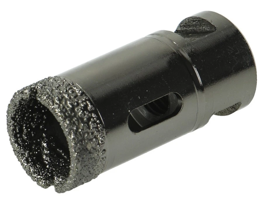 Scie Cloche Trépan Diamant à Sec Pour Meuleuse : 28 Mm 3 Scie Cloche Trépan Diamant à Sec Pour Meuleuse : 28 Mm