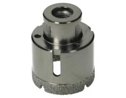Scie Cloche Trépan Diamant à Sec Pour Meuleuse : 50 Mm
