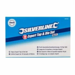 Silverline Coffret Expert De 16 Tarauds Et Filières Métriques -SILVERLINE Ventes Coffret Expert de 16 tarauds et filieres metriques 1