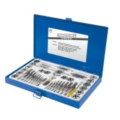 Silverline Coffret De Tarauds Et Filières Professionnel. 40 Pièces -SILVERLINE Ventes Coffret Expert de tarauds et filieres Silverline 186811