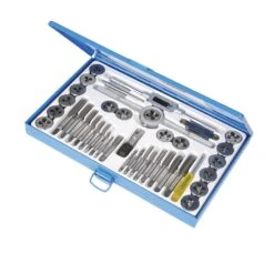 Silverline Coffret De Tarauds Et Filières Professionnel. 40 Pièces