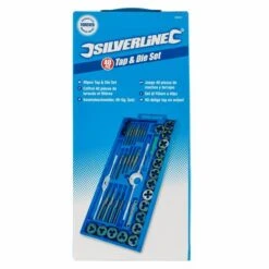 Silverline Coffret De Tarauds Et Filières. 40 Pcs 7 Silverline Coffret De Tarauds Et Filières. 40 Pcs -SILVERLINE Ventes Coffret de 40 tarauds et filieres Silverline MS51 Code E