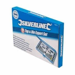 Silverline Coffret De Tarauds Et Filières Professionnel. 40 Pièces -SILVERLINE Ventes Coffret de taraudage professionnel