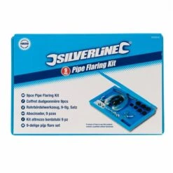 Silverline Coffret Dudgeonnière Pour Tuyaux Souples De Cuivre Et D'aluminium -SILVERLINE Ventes Coffret dudgeonniere 9 pcs Silverline 633545 Code EAN 50