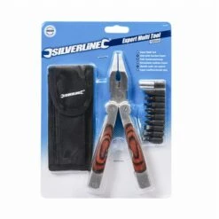 Silverline Couteau De Poche Multi-fonction Expert 180 Mm -SILVERLINE Ventes Couteau de poche Silverline 763590