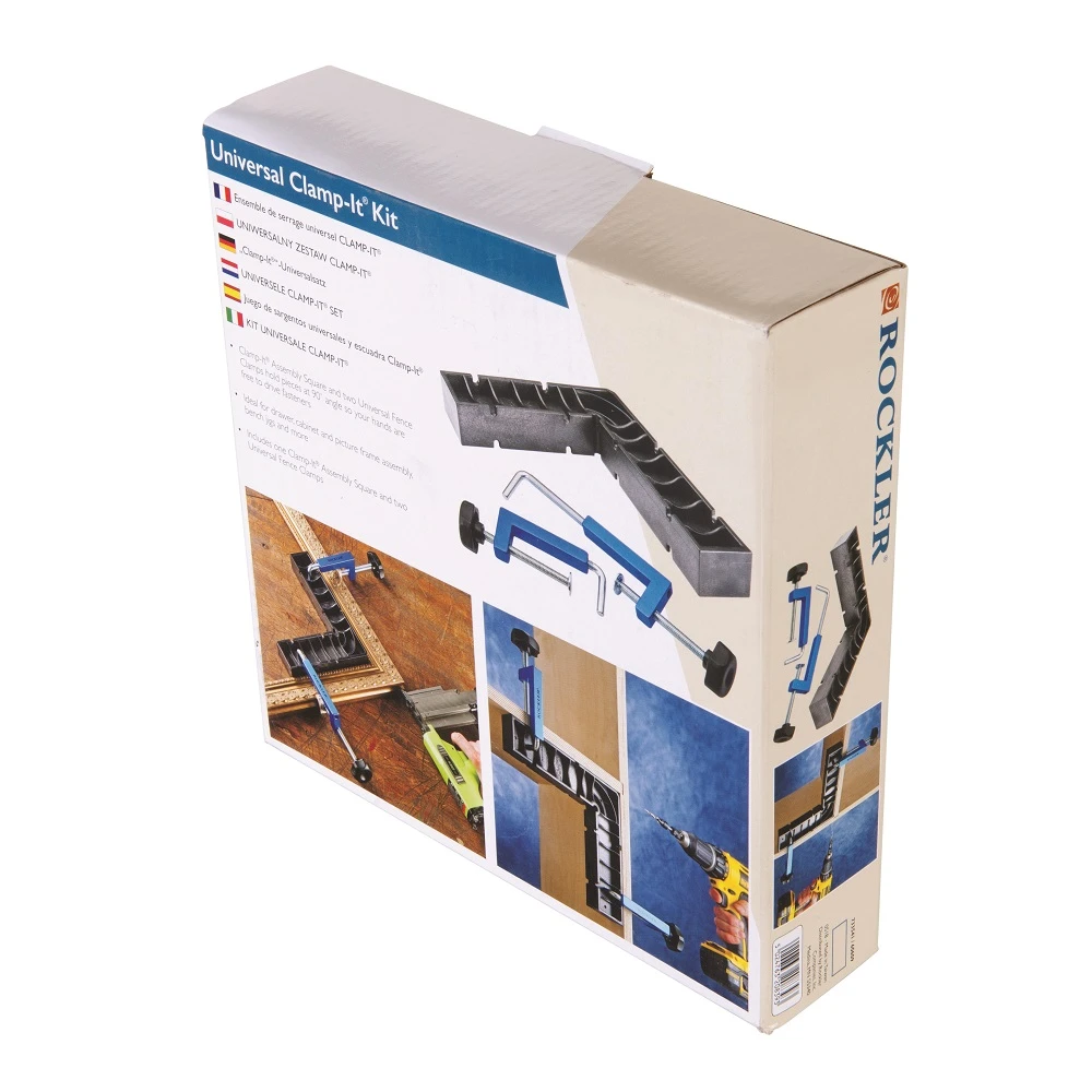 Destockage : Ensemble De Serrage Universel Rockler Clamp-It Avec équerre Et Serre-joints 8 Destockage : Ensemble De Serrage Universel Rockler Clamp-It Avec équerre Et Serre-joints – Image 6