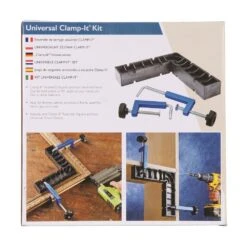 Destockage : Ensemble De Serrage Universel Rockler Clamp-It Avec équerre Et Serre-joints 15 Destockage : Ensemble De Serrage Universel Rockler Clamp-It Avec équerre Et Serre-joints -SILVERLINE Ventes Destockage ensemble de serrage universel Rockler Clamp I 6