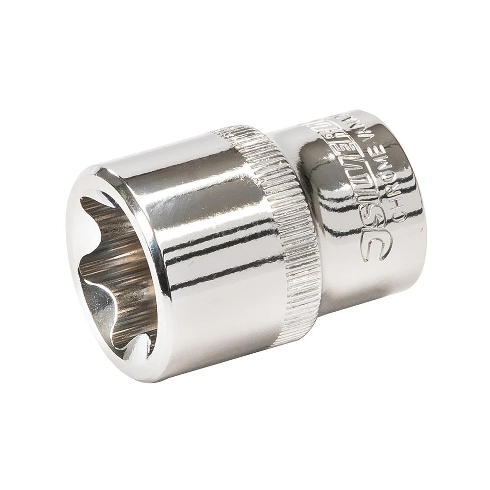 Silverline Douilles Femelles Torx E4 à E24 - Jeu De 14 Douilles 5 Silverline Douilles Femelles Torx E4 à E24 - Jeu De 14 Douilles – Image 3