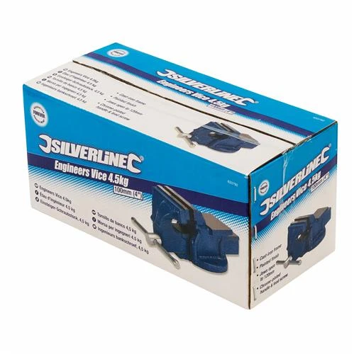 Silverline Etau De Serrage 4,5 Kg - Capacité 120 Mm 5 Silverline Etau De Serrage 4,5 Kg - Capacité 120 Mm – Image 3