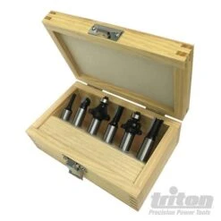 Coffret De Fraises De Défonceuse Triton Queue 12,7 Mm 1/2" 7 Coffret De Fraises De Défonceuse Triton Queue 12,7 Mm 1/2" -SILVERLINE Ventes Fraises Triton 414040 EAN 5024763139345