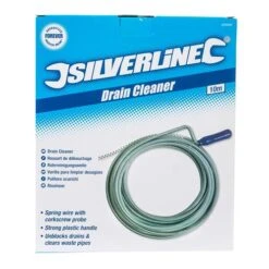 Silverline Ressort De Débouchage 10 M Pour Tuyaux D'évacuation Et Canalisations -SILVERLINE Ventes Furet de debouchage de canalisations