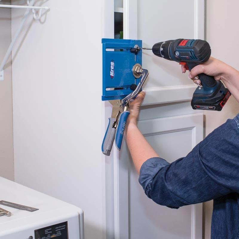 Gabarit Pour Poignées Et Boutons De Portes Et Tiroirs Kreg KHI-PULL 6 Gabarit Pour Poignées Et Boutons De Portes Et Tiroirs Kreg KHI-PULL – Image 4