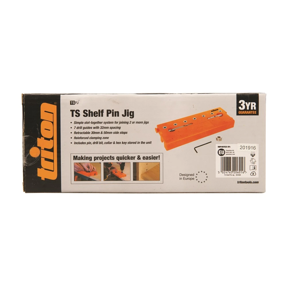 Triton Gabarit De Perçage Pour Trous De Taquets D'étagères Diamètre 6,35 Mm 9 Triton Gabarit De Perçage Pour Trous De Taquets D'étagères Diamètre 6,35 Mm – Image 7