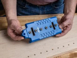 Gabarit De Perçage Pour Trous De Taquets D'étagères Pas 32 Mm - Shelf Pin Jig Kreg KMA3232 -SILVERLINE Ventes Gabarit de percage pour trous de taquets d etageres pas 6