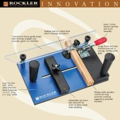 Gabarit De Serrage Pour Défonceuse Rockler 52149 -SILVERLINE Ventes Gabarit de serrage pour defonceuse Rockler 52149 921727 3