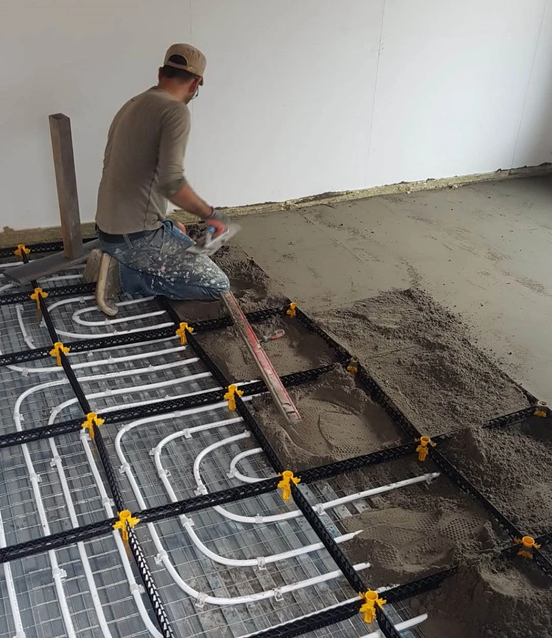 Grille De Nivelage Staenis Pour Chape Et Dalle 20 M² : 160 Barres Et 100 Pieds 9 Grille De Nivelage Staenis Pour Chape Et Dalle 20 M² : 160 Barres Et 100 Pieds – Image 7