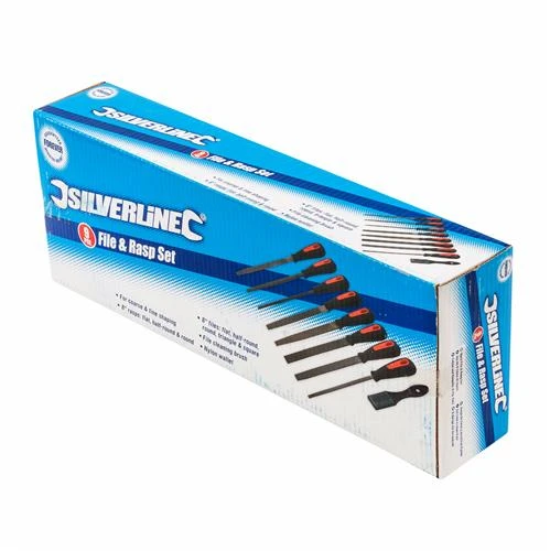 Silverline Jeu De Limes Et Râpes 9 Pcs 4 Silverline Jeu De Limes Et Râpes 9 Pcs – Image 2