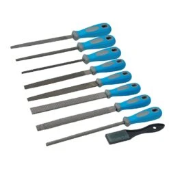 Silverline Jeu De Limes Et Râpes 9 Pcs