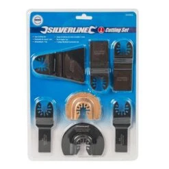 Silverline Kit De Lames Pour Outil Multifonction Oscillant