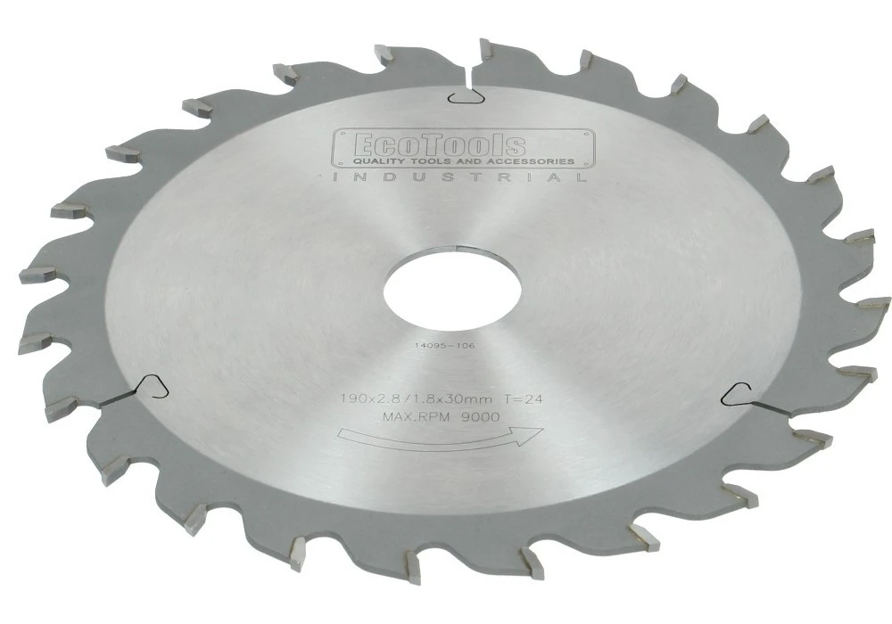 Lame De Scie Circulaire 190 X 30 Mm 24 Dents - Qualité Industrielle 4 Lame De Scie Circulaire 190 X 30 Mm 24 Dents - Qualité Industrielle – Image 2