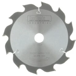 Lame De Scie Circulaire De Qualité Industrielle 160 X 20 Mm 12 Dents