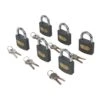 Silverline Lot De 6 Cadenas Interchangeables En Fer 1 Silverline Lot De 6 Cadenas Interchangeables En Fer -SILVERLINE Ventes Lot de 6 cadenas interchangeables en fer 407238