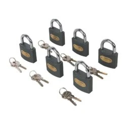 Silverline Lot De 6 Cadenas Interchangeables En Fer