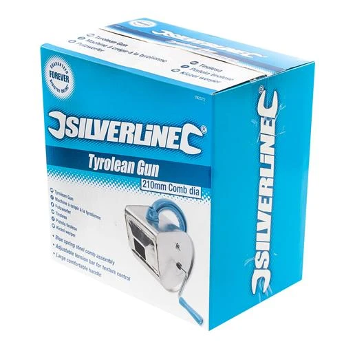 Silverline Machine à Crépir Manuelle à La Tyrolienne 5 Silverline Machine à Crépir Manuelle à La Tyrolienne – Image 3