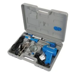 Silverline Mallette De Soudage Avec Pistolet Et Fer à Souder