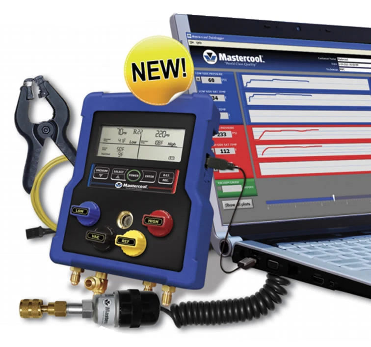 Manifold Numérique Digital 4 Voies Mastercool - Modèle 99961 4 Manifold Numérique Digital 4 Voies Mastercool - Modèle 99961 – Image 2