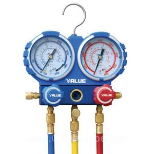 Coffret Complet Manifold 2 Voies Complet "Value" R410A R407C R134a R32 VMGR410A 5 Coffret Complet Manifold 2 Voies Complet "Value" R410A R407C R134a R32 VMGR410A – Image 3