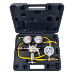 Kit Manodétendeur Azote Pour Mise à L'épreuve Mastercool 53020 -SILVERLINE Ventes Manometre azote pour mise a lepreuve