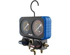 Manomètres By-pass Frigoriste R32, R134a, R407C, R410A VALUE TF-VRM2-A-0401A