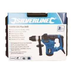 Silverline Marteau Perforateur SDS-Plus 1500 W -SILVERLINE Ventes Marteau perforateur SDS Plus 1500 W 982593