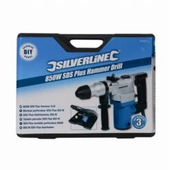 Silverline Marteau Perforateur Burineur SDS-Plus 850 W 13 Silverline Marteau Perforateur Burineur SDS-Plus 850 W -SILVERLINE Ventes Marteau perforateur SDS Plus Silverline 633821